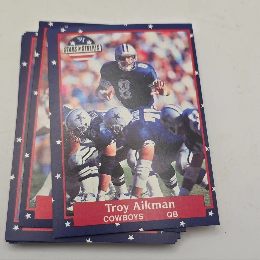 Fleer 1991 Stars 'n Stripes NFL Football Trading Card Lot 225+ Cards